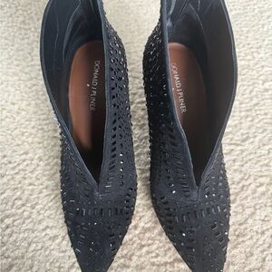 Donald J. Pliner Black Heeled Boots